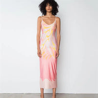 Power Moves Printed Maxi Dress