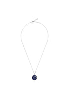 Zodiac Lapis Lazuli Gemstone Star Constellation Pendant Necklace Silver Sagittarius