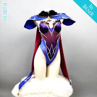 Game Genshin Impact Mona Megistus Astral Reflection Cosplay Costume Cute Enigmatic Astrologer Bodysuit