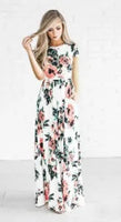 Bohemian Printed Maxi Long Dress