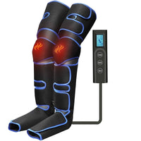 Foot air pressure leg massager promotes blood circulation, body massager, muscle relaxation, lymphatic drainage device 360°