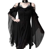 Cosplay Clothing Unique Irregular Hem Dress