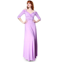 EVANESE INC - Original Women's Elegant Slip on Long Formal Evening Dress With 3/4 Sleeves