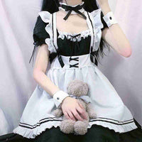 Maid Outfit Anime Long Dress