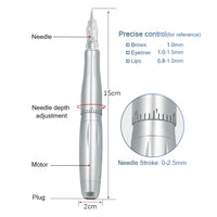 BMX Permanent Makeup Machine Dermografo Micropigmentacion Device Eyebrow Machine for Eyebrow Lip Tattoo Pen Kit P300