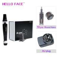 Dr. Pen Ultima A7 With 12 pcs Needle Cartridge Professional Mesoterapia Kit Electric Microneedle Pen Beauty Machine For Lover