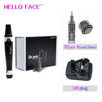 Dr. Pen Ultima A7 With 12 pcs Needle Cartridge Professional Mesoterapia Kit Electric Microneedle Pen Beauty Machine For Lover