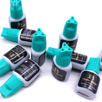 10 Bottles IB Ibeauty Hyper Bond Glue 5ml Cyan Cap Glue for Eyelashes Extension Makeup Tools Korea Beauty Shop 0.5s Fast Drying