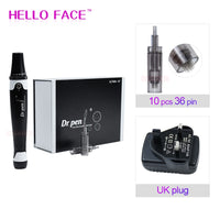 Dr. Pen Ultima A7 With 12 pcs Needle Cartridge Professional Mesoterapia Kit Electric Microneedle Pen Beauty Machine For Lover