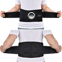 Far Infrared Heated Therapy Waist Massage Low Back Belt Herniated Disc Scoliosis Pain Relief Spine Lumbar Brace Support Massager