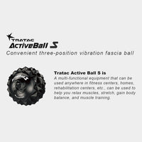 Booster Vibrating Massage Ball Electric Massage Roller Fitness Ball Relieve Trigger Training Fascia Ball Local Muscle Relaxation