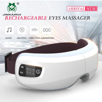 Jinkairui Smart Airbag Vibration Eye Massager Heating Eye Care Instrument with Bluetooth Music Relieves Fatigue Dark Circles