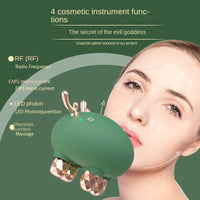 Small V Face Deer Massage Instrument Face Lifting Imported Beauty Instrument LED Photon Facial Lifting Firming  Skin Care Tools