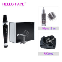 Dr. Pen Ultima A7 With 12 pcs Needle Cartridge Professional Mesoterapia Kit Electric Microneedle Pen Beauty Machine For Lover