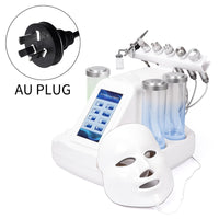 7 In 1 Hydra Dermabrasion Peel Clean Skin Care BIO Light RF Vacuum Face Skin Cleaning Hydro Water Oxygen Jet Peel Machine