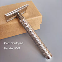 Dscosmetic T7 316L stainless steel double edge safety razor