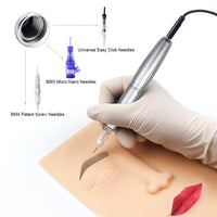 BMX Permanent Makeup Machine Dermografo Micropigmentacion Device Eyebrow Machine for Eyebrow Lip Tattoo Pen Kit P300