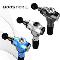 Booster E Body Massage Gun with 12mm Stroke 24V 9 Gears of Speed Electronic Health Care Machine for Body Pain Relief Relaxation