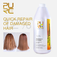 PURC Brazilian Keratin Treatment Straightening Hair 8% Formaldehyde and 12% Formaldehyde Straighten Hair Products Hair Care PURE