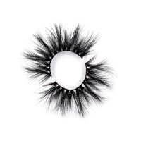 LEHUAMAO 50 Pairs/lot Makeup Eyelashes 25mm 5D Mink Eyelashes Fluffy Natural Long Lashes Cruelty Free False Eyelash Dramatic Eye