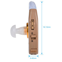 Wholesale 10pcs Digital Hearing Aid Aids Kit Behind the Ear BTE Sound Voice Amplifier F-168