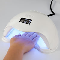 SUNUV SUN5 Plus 48W UV Light Nail Dryer for All Gels Dual Hands 36Leds Manicure Lamp Auto Sensor Bottom