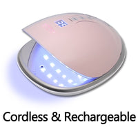 Cordless 48w UV LED Lamp Gel Curing Nail Dryer Nail UV Lamp 48W Built-in Battery Electric Art Tools Rechargeable Light