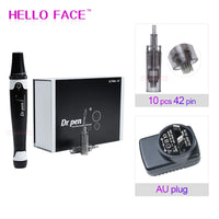 Dr. Pen Ultima A7 With 12 pcs Needle Cartridge Professional Mesoterapia Kit Electric Microneedle Pen Beauty Machine For Lover