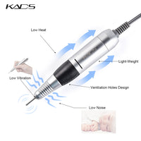 KADS 40w 35000rpm Apparatus for Manicure Electric Nail Drill Machine Manicure Machine with Milling Cutter Nail File Art Tool Set