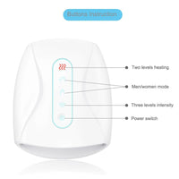 Electric Hand Massager Device Palm Finger Acupoint Wireless Massage with Air Pressure and Heat Compression For Women Beauty