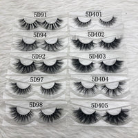 Wholesale 30 pairs no box Mikiwi Eyelashes 3D Mink Lashes Handmade Dramatic Lashes 32 styles cruelty free mink lashes