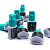 10 Bottles IB Ibeauty Hyper Bond Glue 5ml Cyan Cap Glue for Eyelashes Extension Makeup Tools Korea Beauty Shop 0.5s Fast Drying