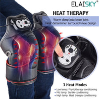 Vibration Heating Knee Massager Magnetic Therapy Joint Physiotherapy Knee Bone Care Pain Relief Knee Protector Massage Support