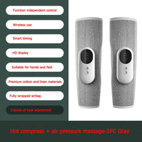 Electric Leg Massager Air Compression Massage Machine Wireless Heat Vibration Calf Massage Blood Circulation Muscle Pain Relief