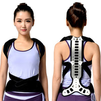 1Pcs Posture Corrector Back Braces Shoulder Waist Lumbar Support Belt Humpback Prevent Body Straighten Slouch Compression Pain R