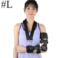 1Pcs Adjustable Elbow Joint Fixed Brace Corrective Orthosis Activity Limitation Arm Fracture Protector