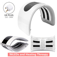 2 IN 1 Foldable 7 Color LED Photon 30-60℃ Heating Threapy Face&amp;Body Mask Machine Salon Home Use Skin Rejuvenation Acne Skin Care