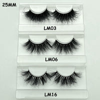 Wholesale 30 pairs no box Mikiwi Eyelashes 3D Mink Lashes Handmade Dramatic Lashes 32 styles cruelty free mink lashes