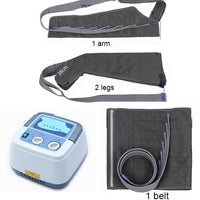 Electric Pressotherapy Air Compression Leg Foot Massager Vibration Infrared Therapy Arm Waist Pneumatic Air Wave Pressure Machin