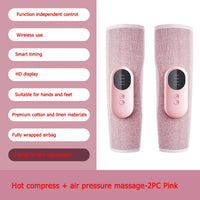 Electric Leg Massager Air Compression Massage Machine Wireless Heat Vibration Calf Massage Blood Circulation Muscle Pain Relief