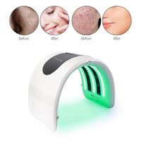 Foreverlily LED Phototherapy Beauty Equipment 7 Colors LED Photon Heating Therapy Facial Mask Skin Firm Spot Acne Remove Device