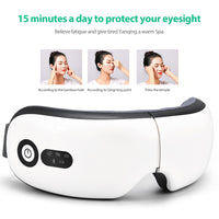 Support Bluetooth Smart Airbag Vibration Eye Massager Eye Care Instrument Hot Compress Eye Fatigue Massage Glasses