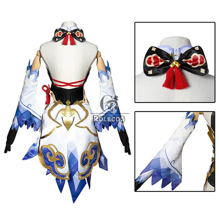 Genshin Impact Ganyu Cosplay Costumes Genshin Impact Cosplay Costumes Ganyu Costume Women Dress Full Set Game Cosplay