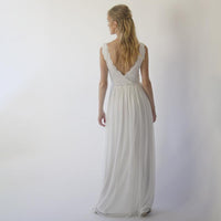 BLUSHFASHION - Original Open Back Wedding Dress #1286