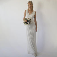 BLUSHFASHION - Original Open Back Wedding Dress #1286