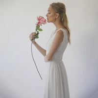 BLUSHFASHION - Original Open Back Wedding Dress #1286