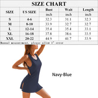 YYA Sexy Tank Nightgowns for Women Sleeveless Sleep Shirts Chemise Night Lingerie Dress S-XXL Navy Blue X-Large