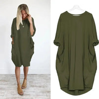 Maternity Loose Sleeve Dress