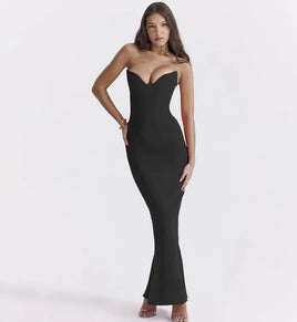 Sleek Breeze Tube Dress