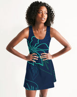 FIND YOUR COAST APPAREL - Original Women's Aloha Fun and Flirty Casual Racerback Dress